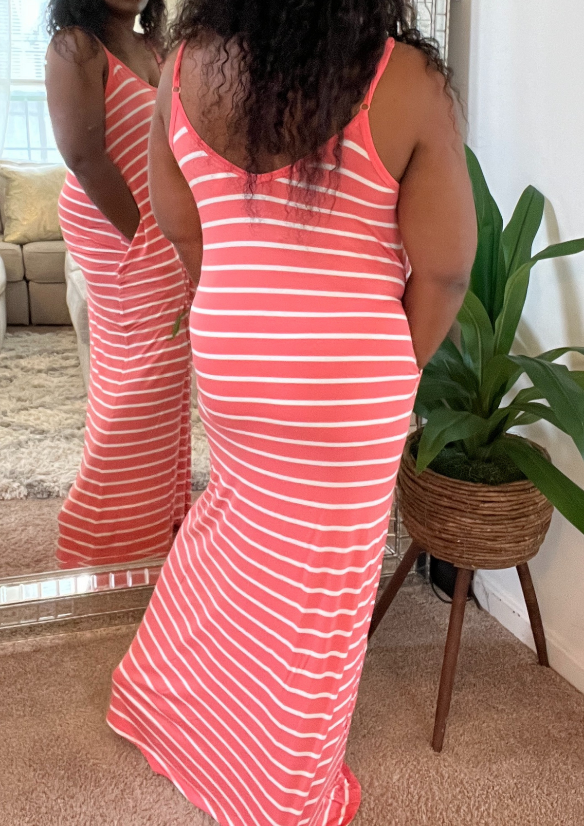 The Destination Maxi ( Coral/Ivory)