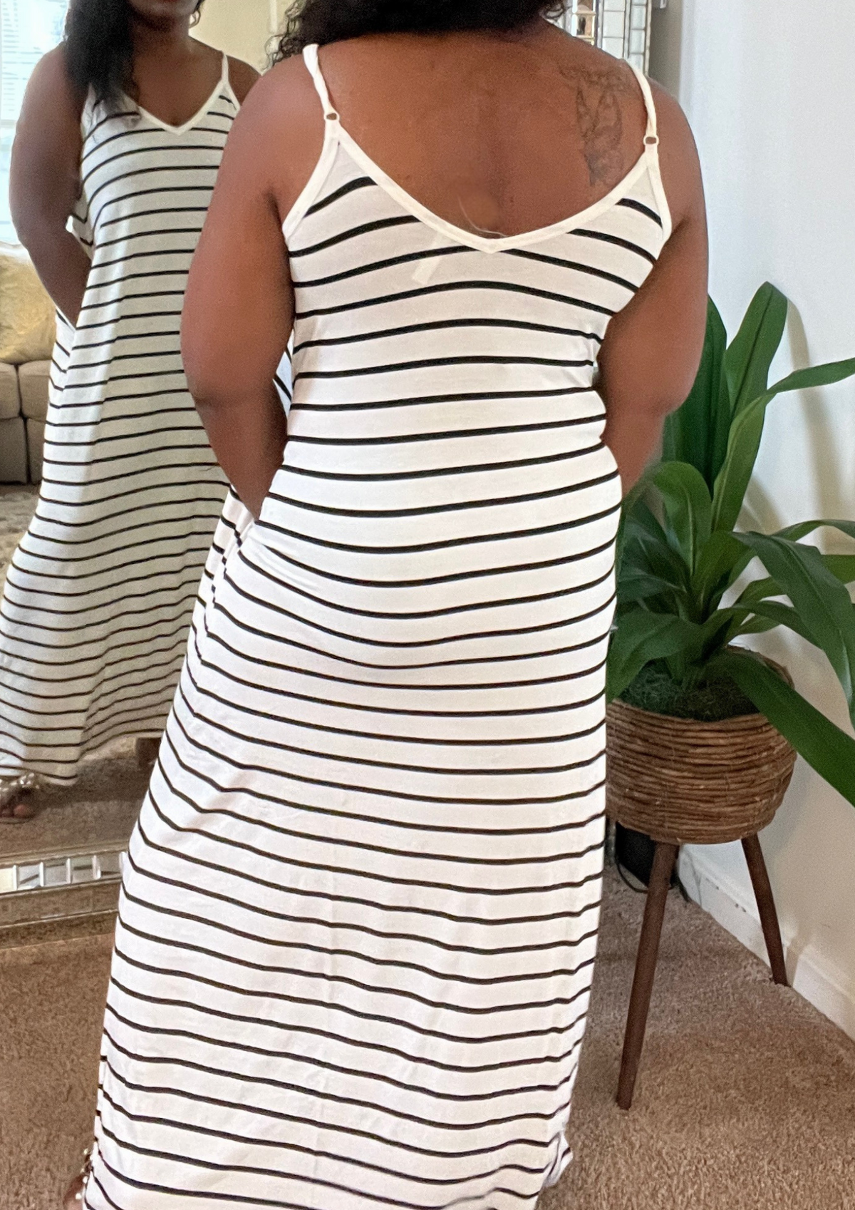 The Destination Maxi ( Ivory/Black