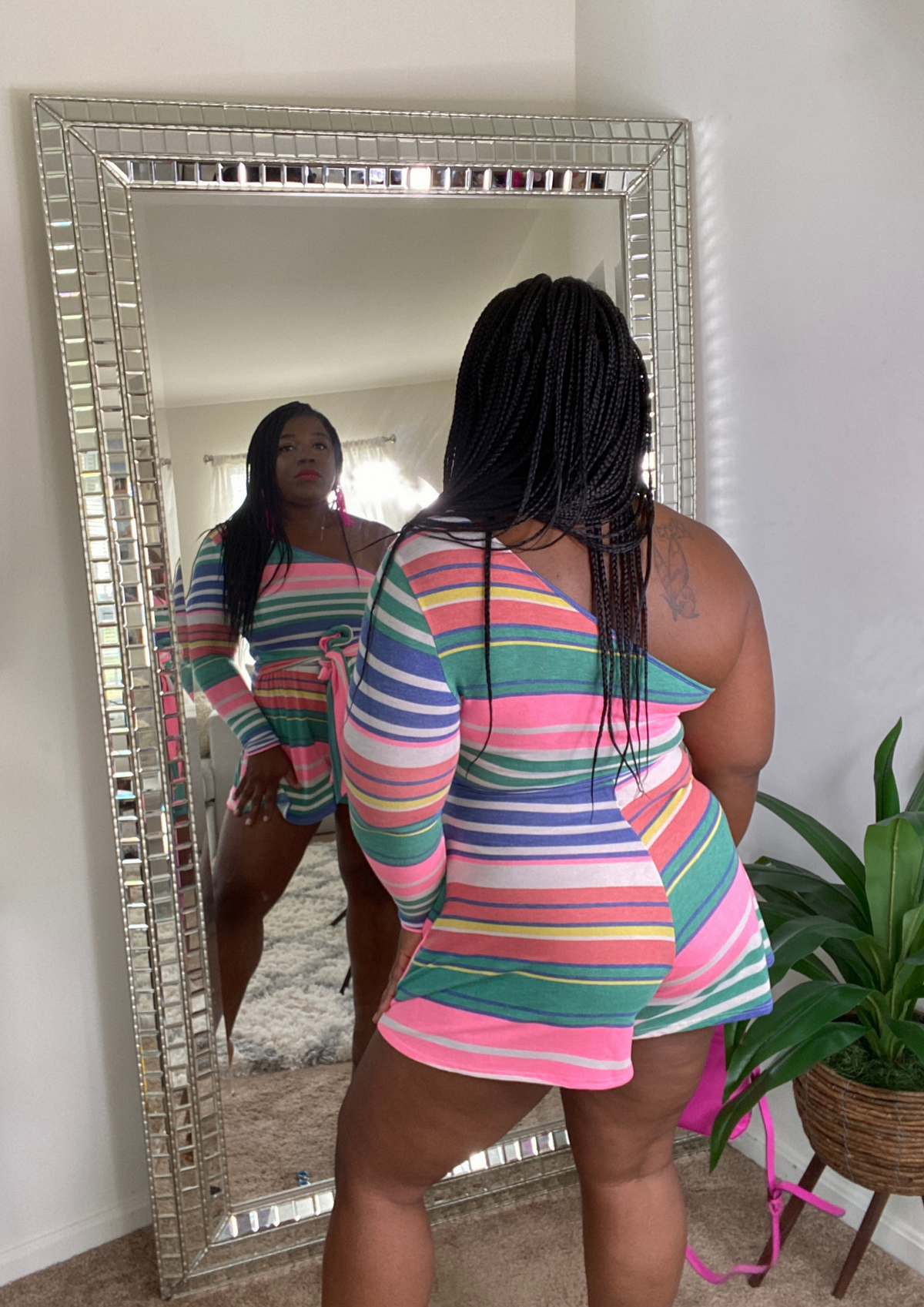 The Perfect Stripe Romper