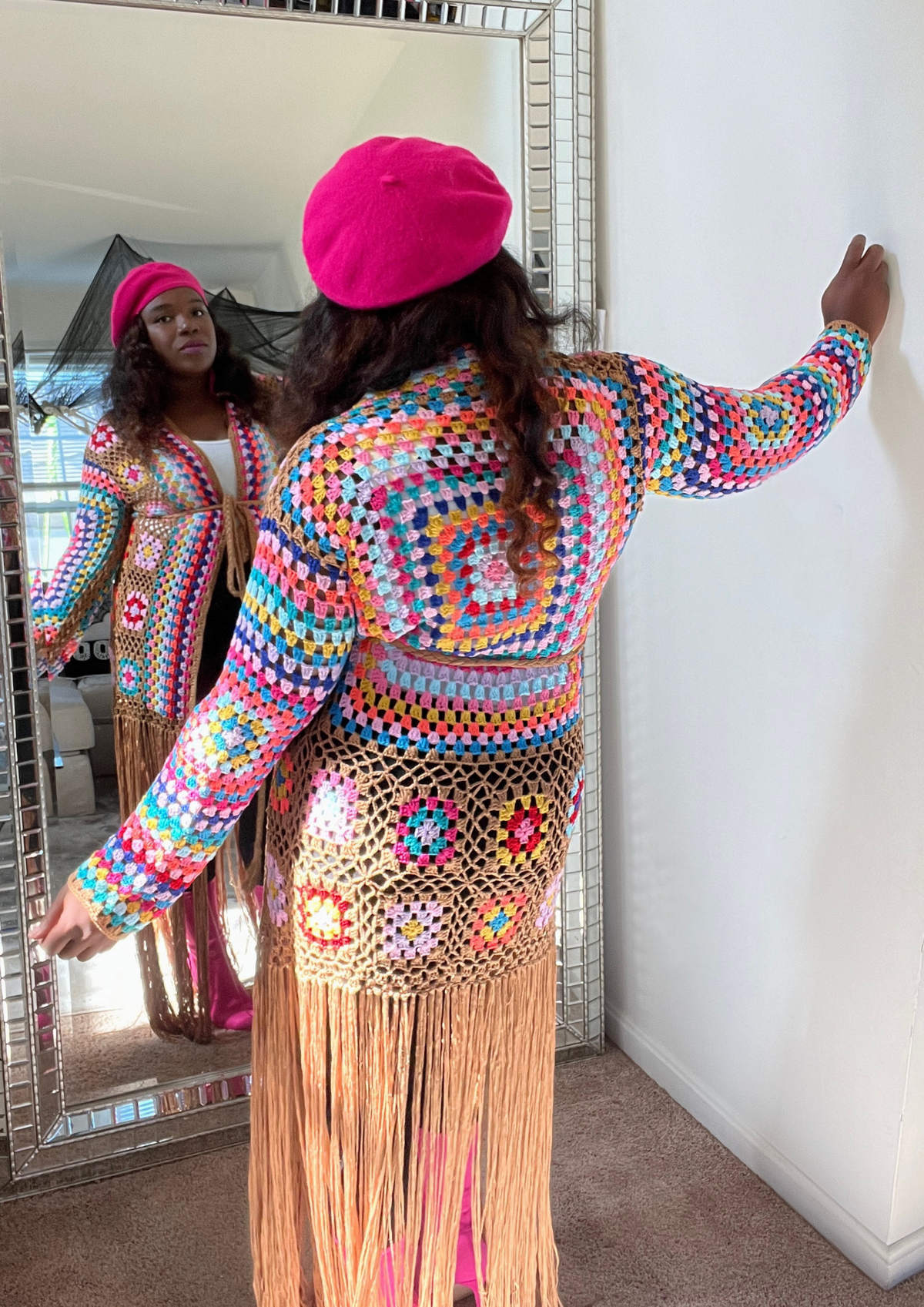 Ultimate Crochet Cardigan( NEW COLOR)-Mocha