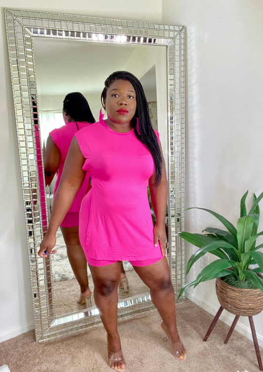 Biker Short Set Sleeveless-6 Colors