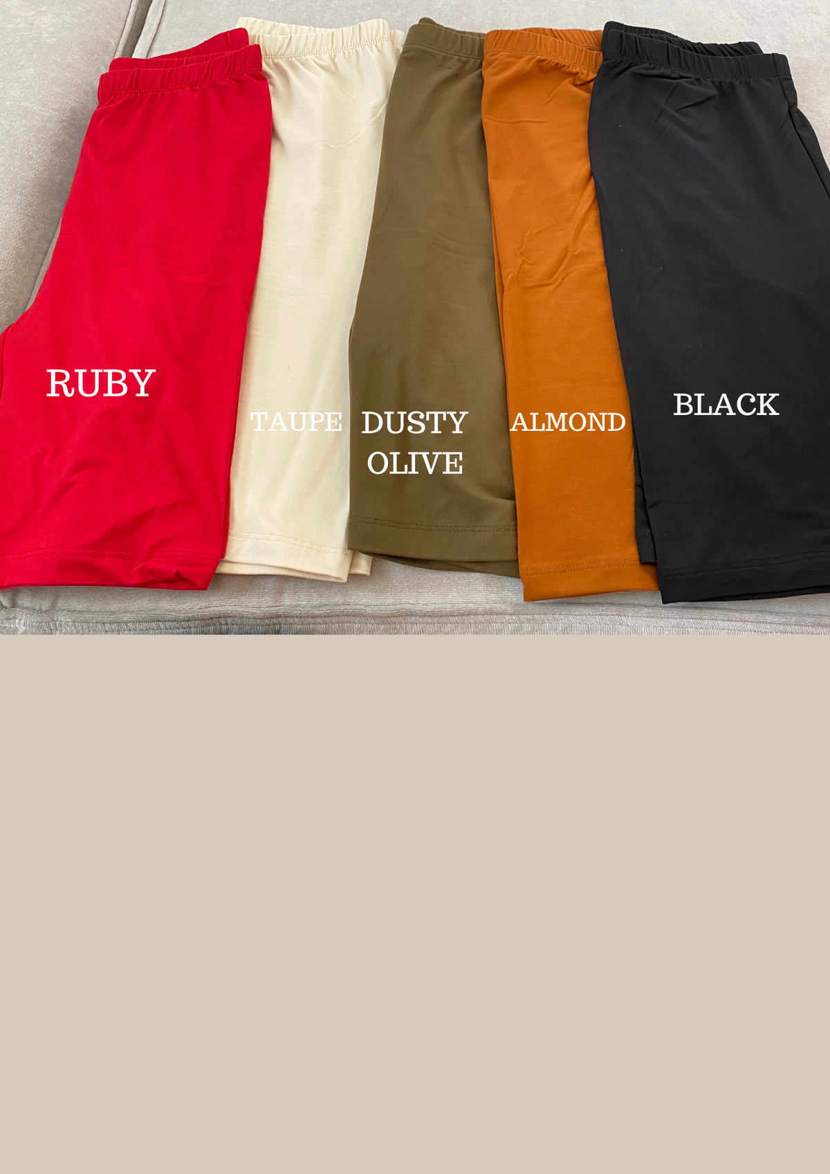 Soft like Butter Biker Shorts