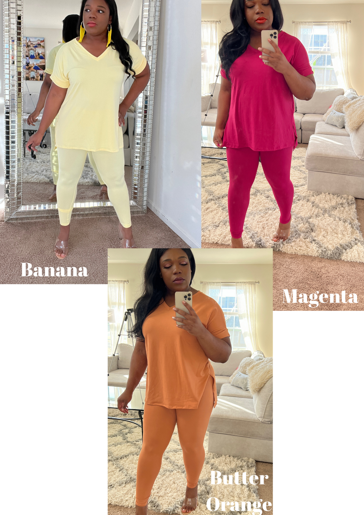 The Chill Sets- Plus Size 1X-3X