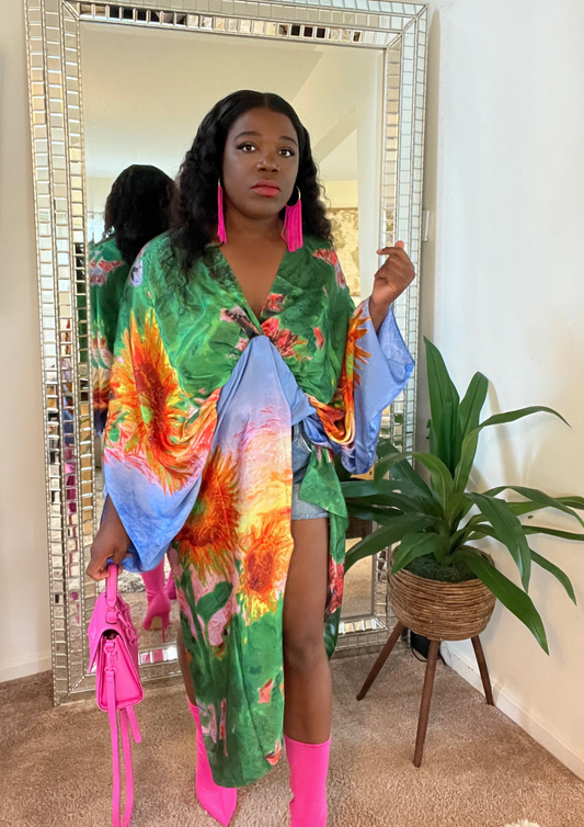 The Sunflower Kaftan