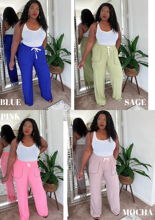 Wide Legged Joggers