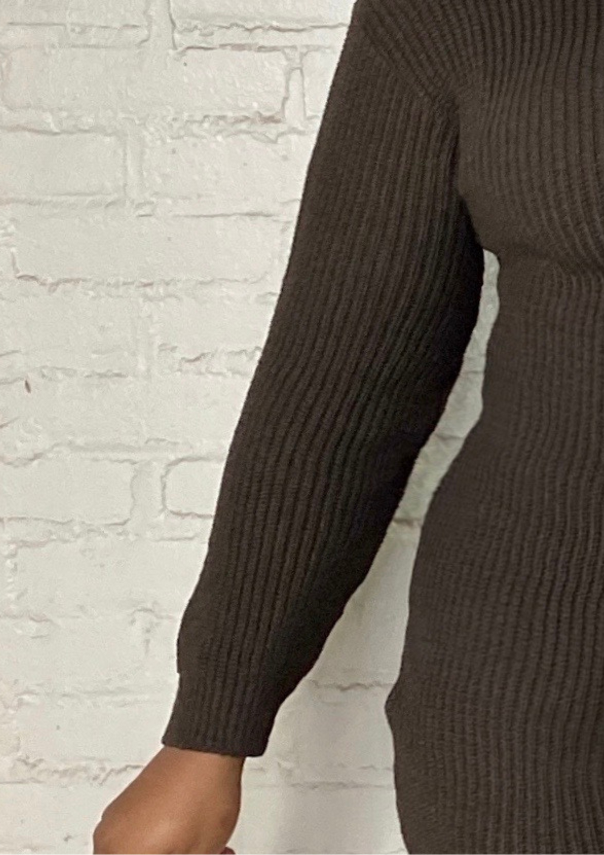 Mocha Dreams Sweater Dress-