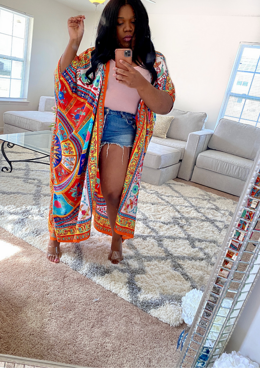 Luxury Kimono-Clementine- Preorder Ships November 20th
