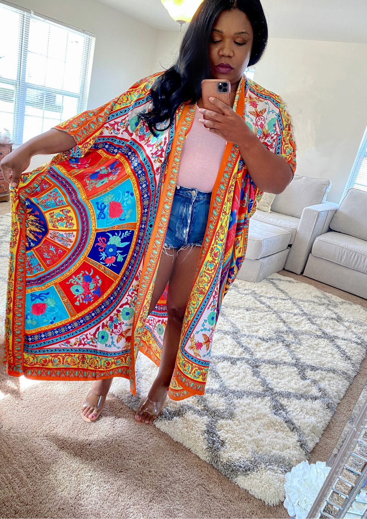 Luxury Kimono-Clementine- Preorder Ships November 20th