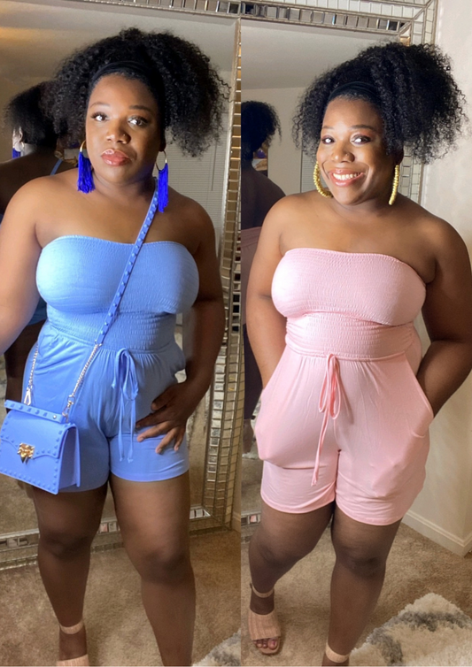 Smocked Romper