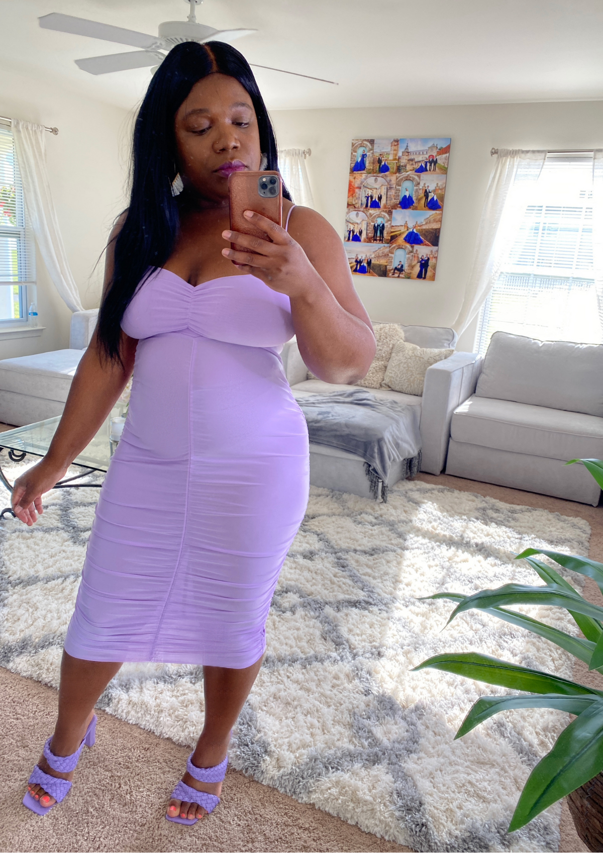 The Midi Set-Lavender