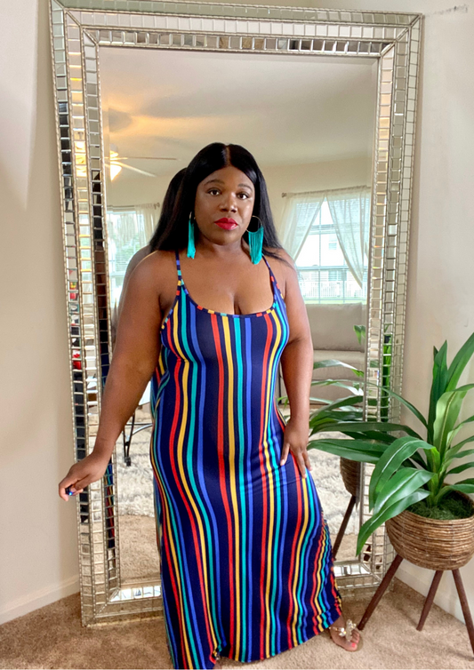 The "Primary" Maxi Dress