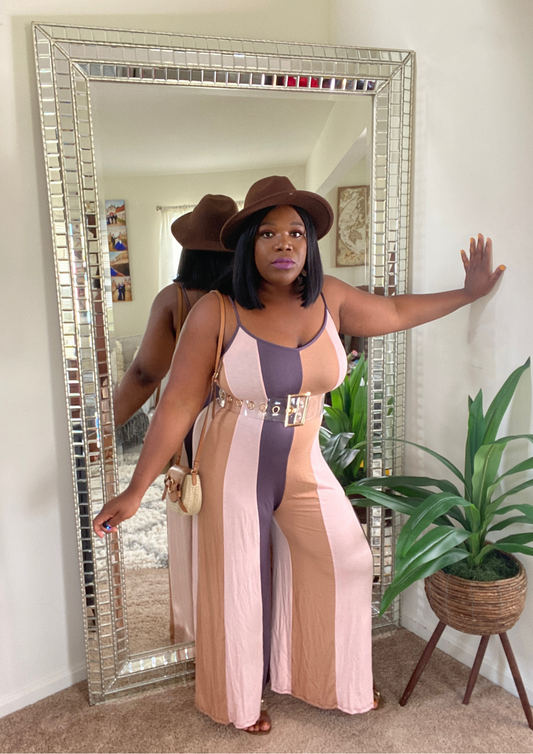 Adore Me jumpsuit -Cocoa