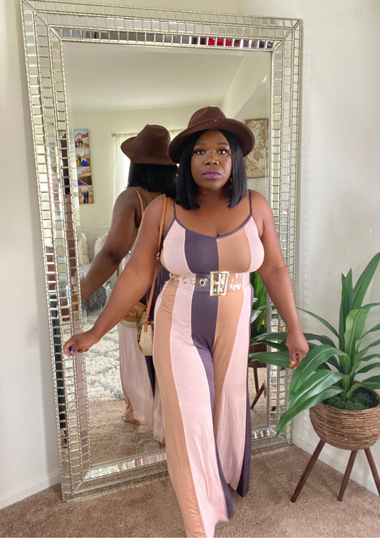 Adore Me jumpsuit -Cocoa