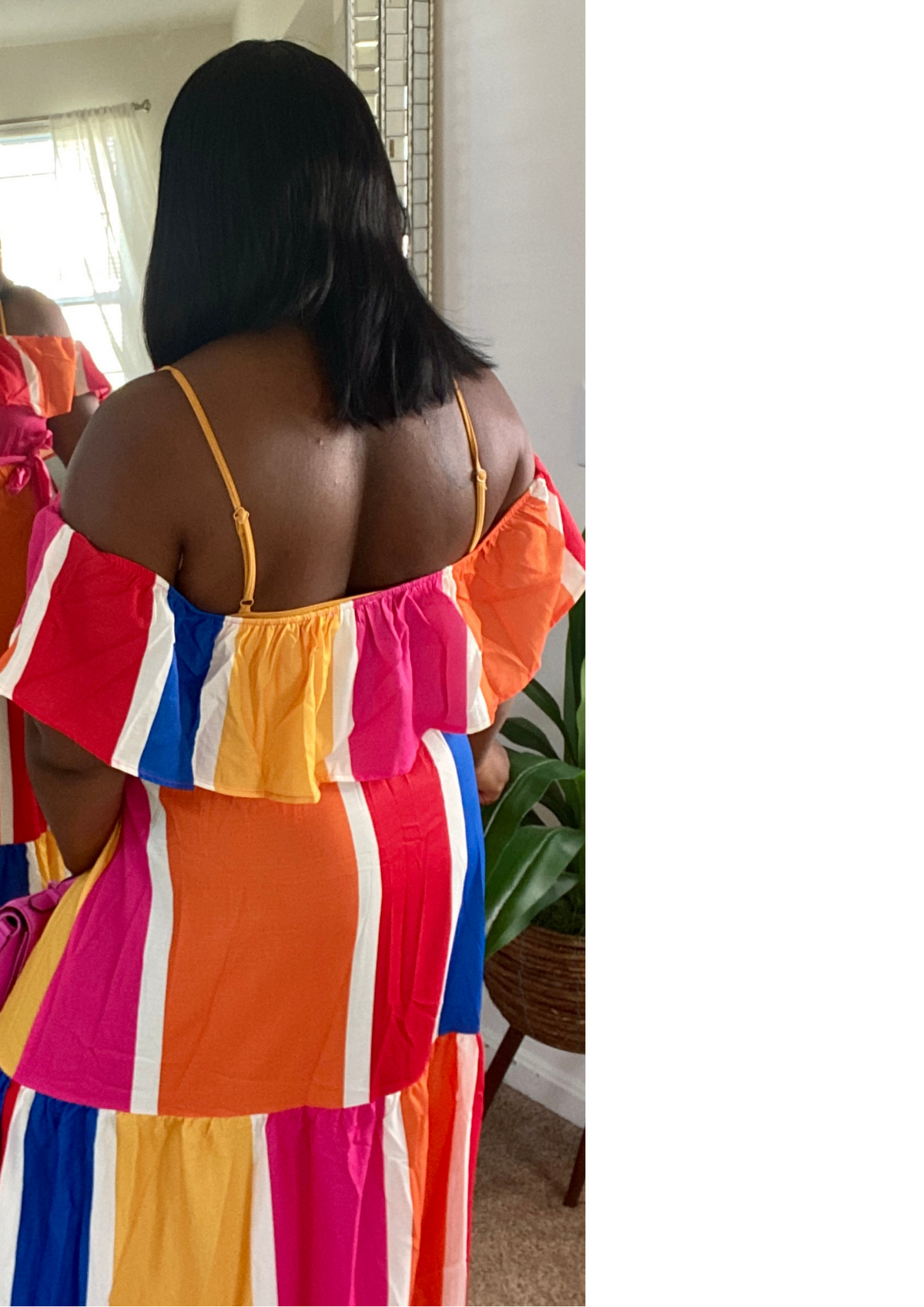 Stripe Me Down Maxi Dress