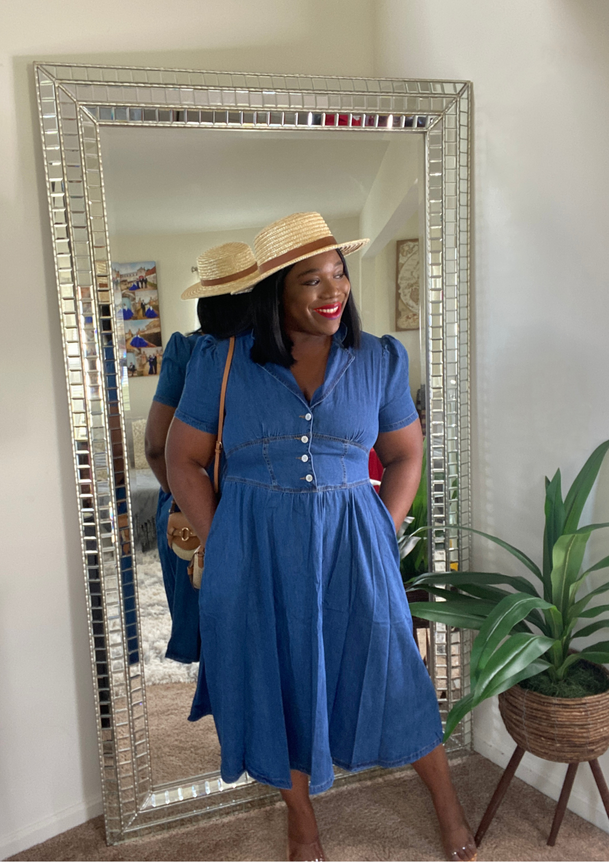 The Perfect Denim Dress