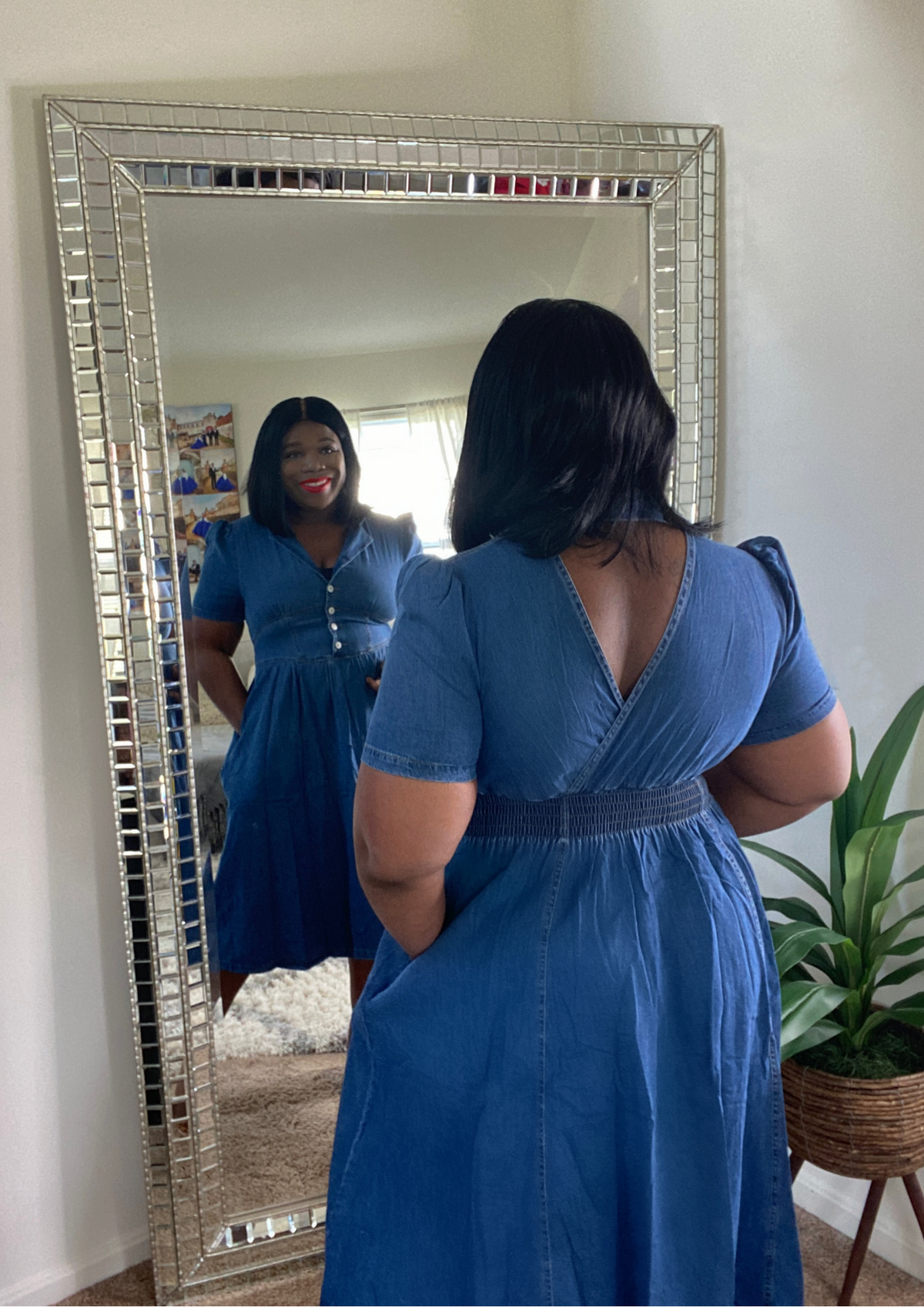 The Perfect Denim Dress