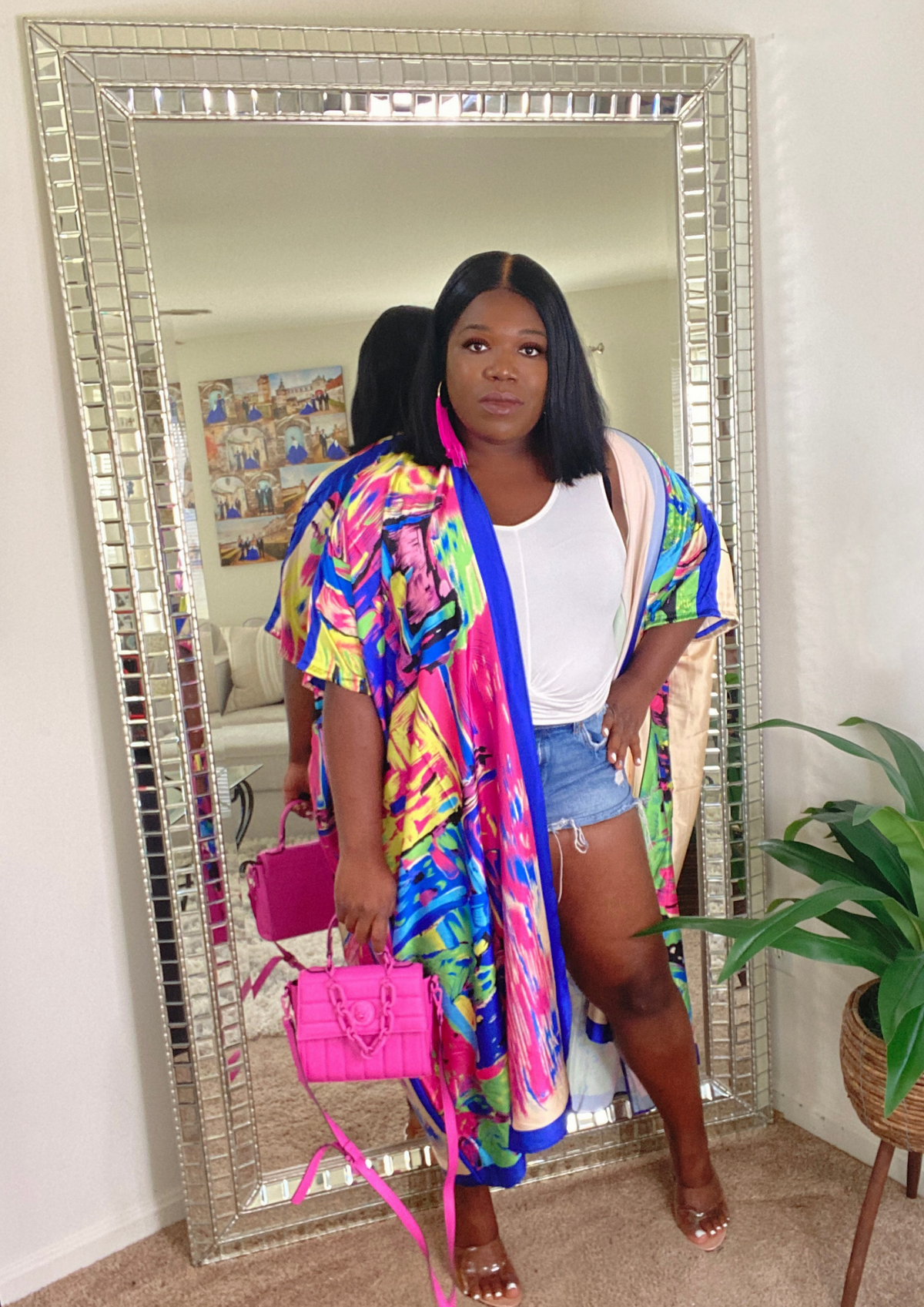 In Living Color Lux Kimono
