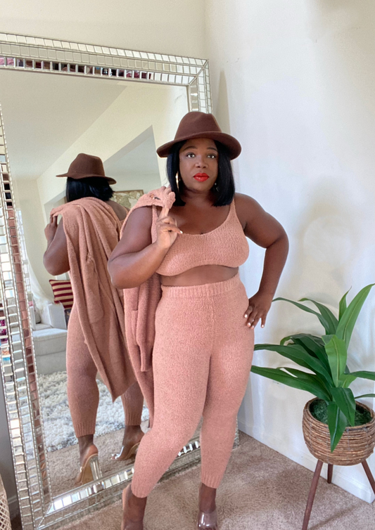 The Teddy 3 Piece Set-Camel