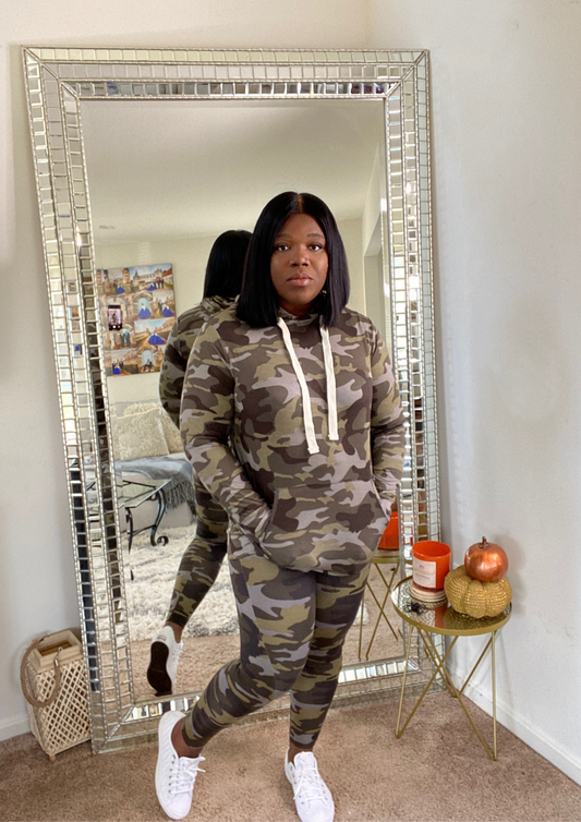 The Camo Hoodie Set