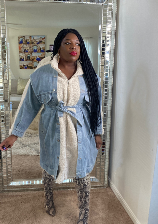 The Denim Shearling Jacket
