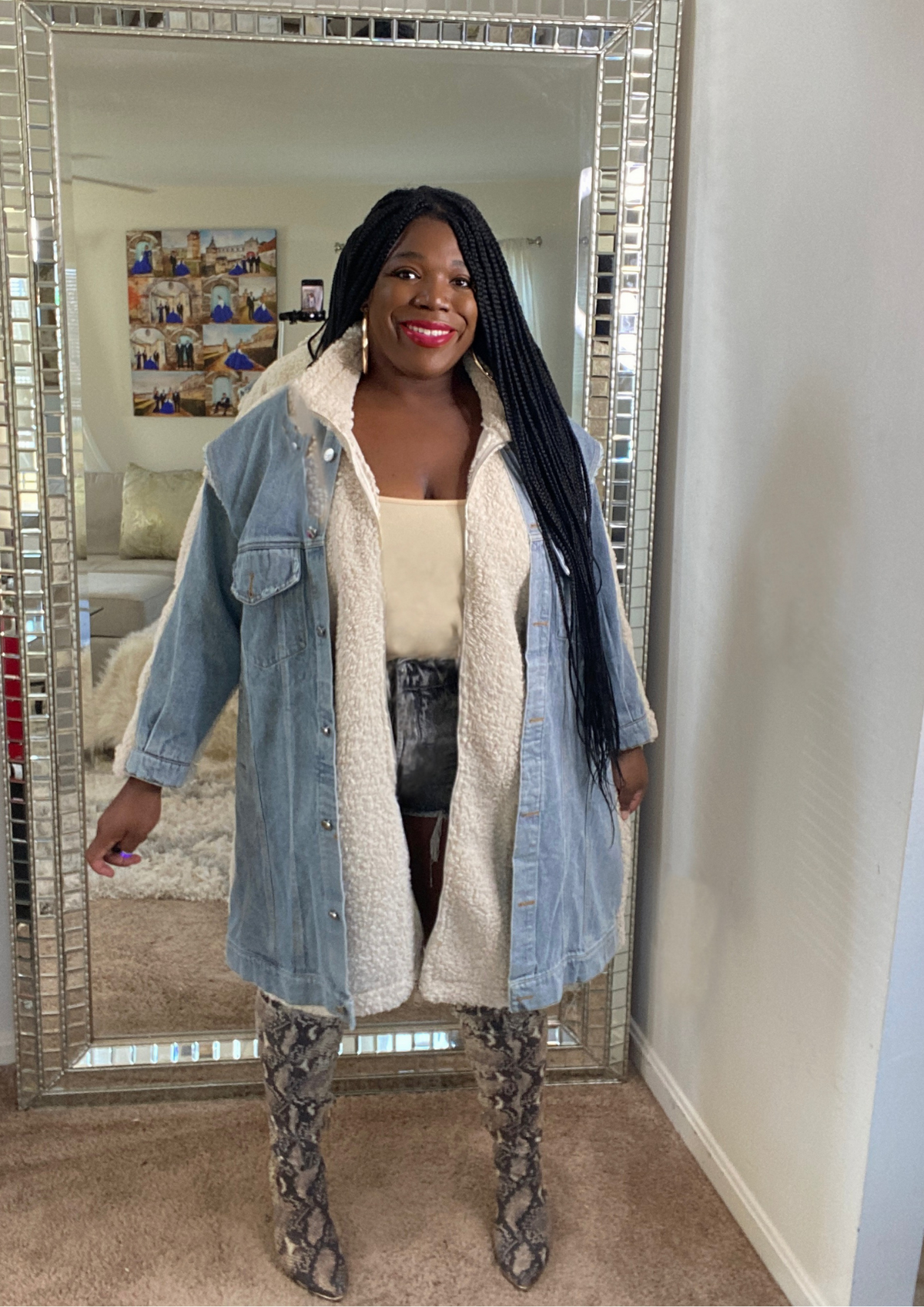 The Denim Shearling Jacket