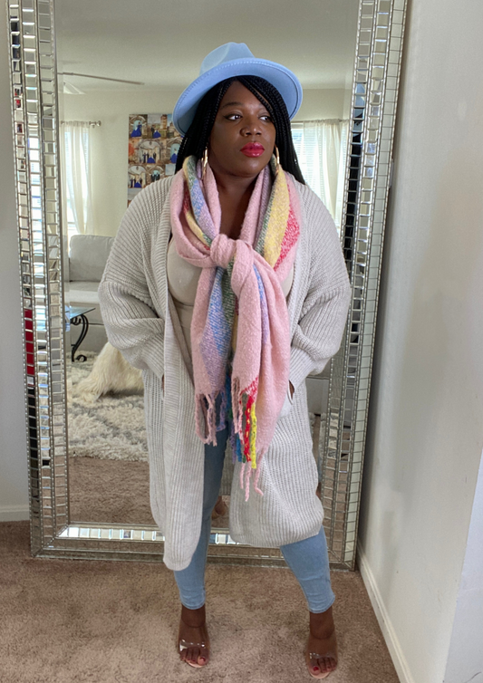 The Rainbow Oversized Scarf