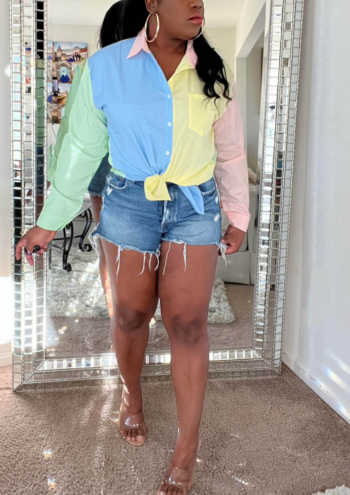 The Color Block Shirt