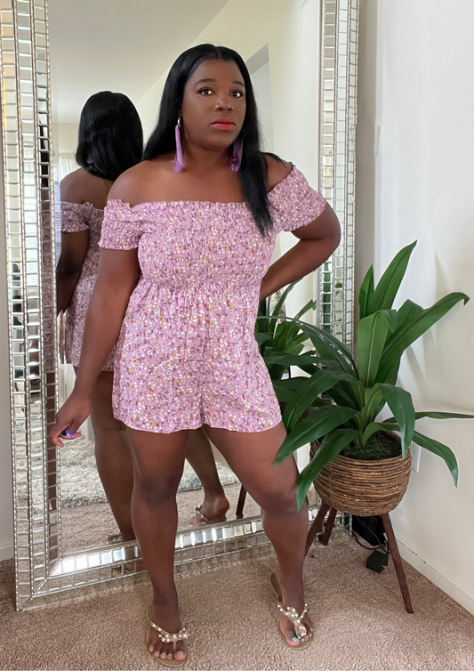 Pretty Floral Romper