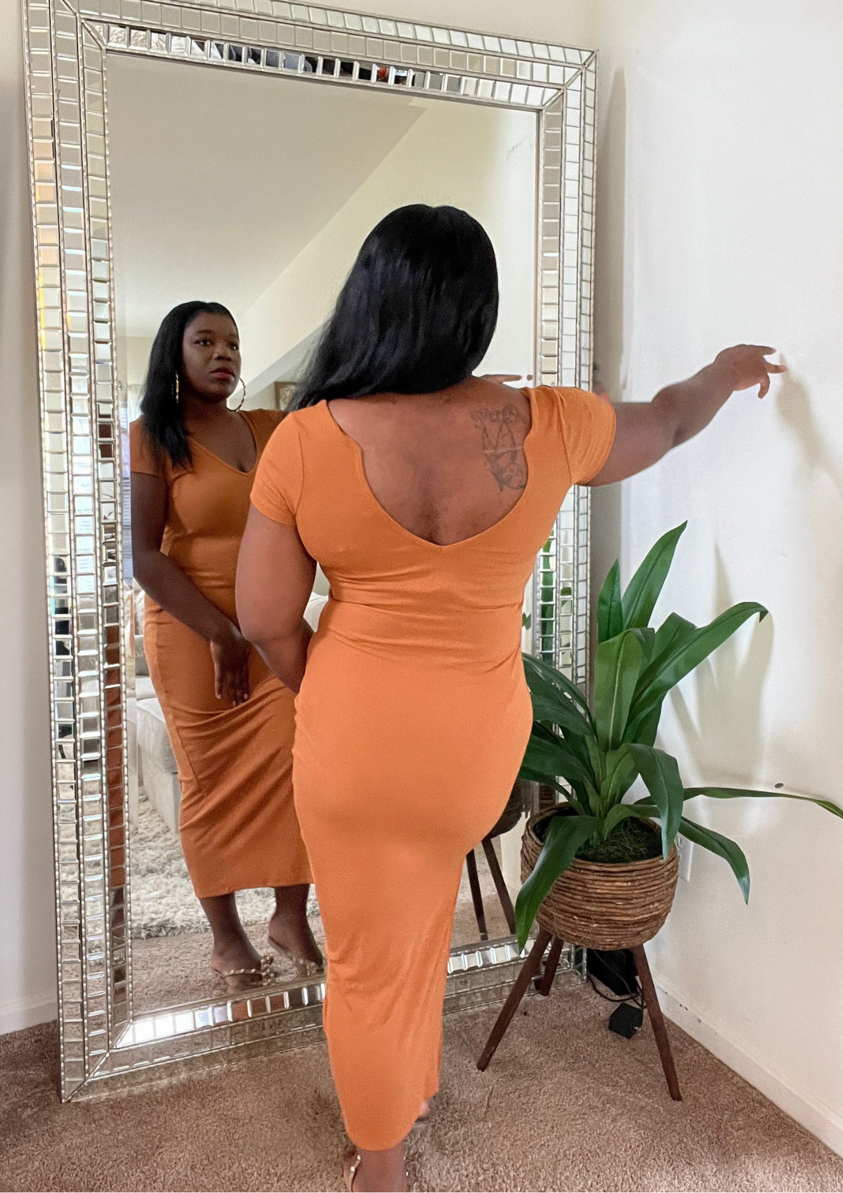 The Comfy Mocha Dress