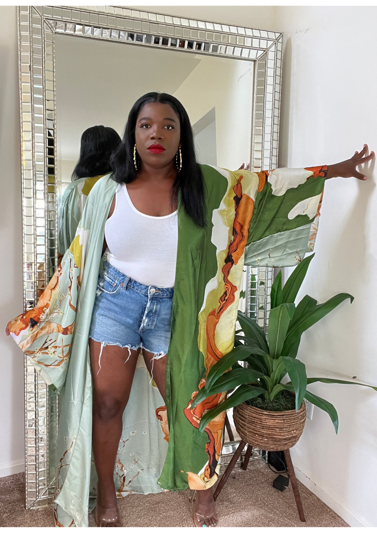 The Emerald Luxury Kimono- Restocked