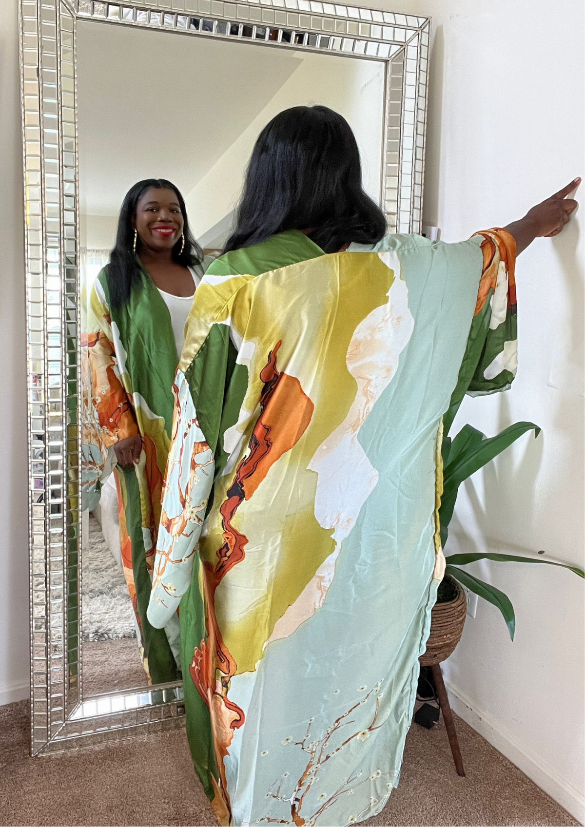 The Emerald Luxury Kimono- Restocked