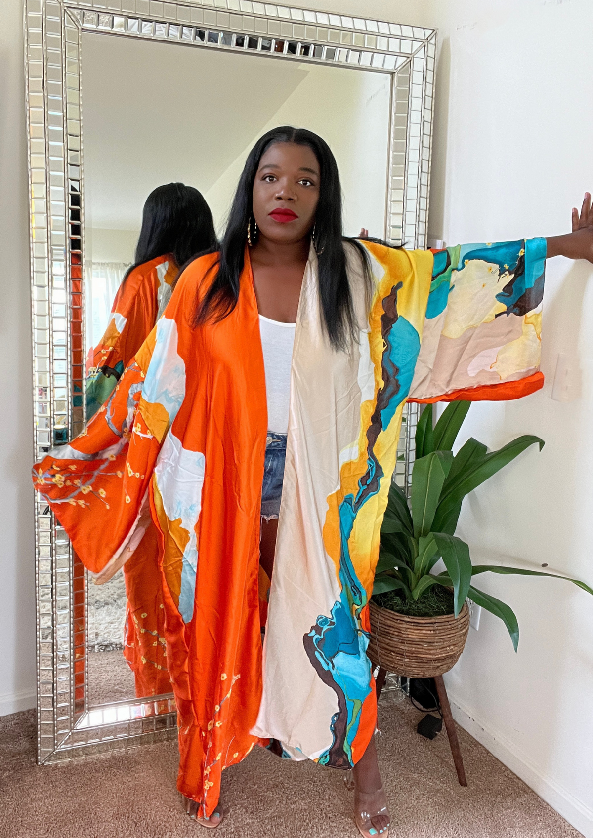 The Jasmina Luxury Kimono- Preorder Ships July 5th