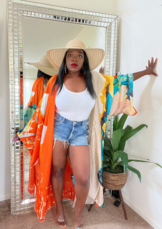 The Jasmina Luxury Kimono- Preorder Ships July 5th
