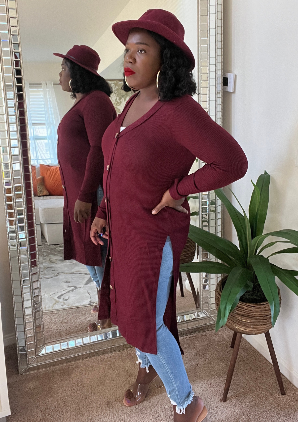 The Splitted Cardigan