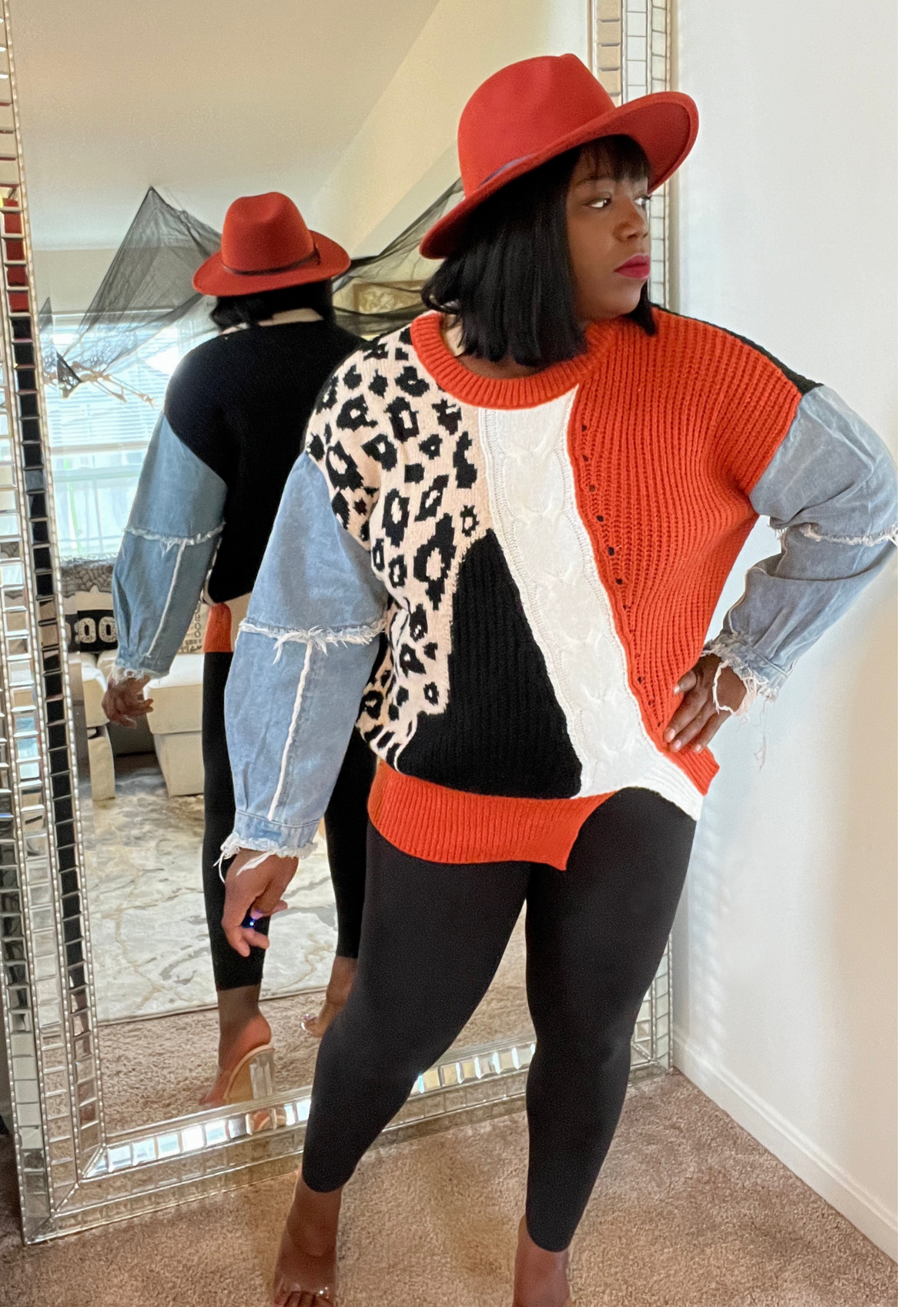 Mix Feelings Oversized Sweater