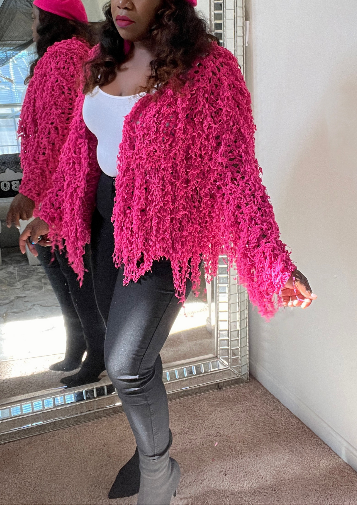 The Shaggy Cardigan
