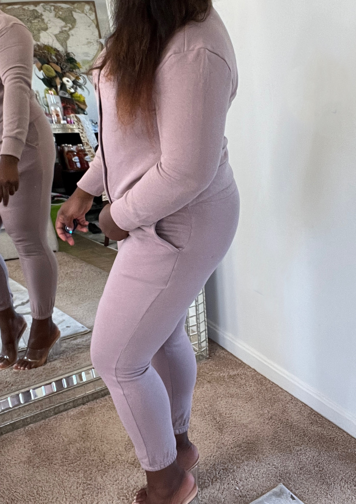 The Bougie Jogger Set -Mocha