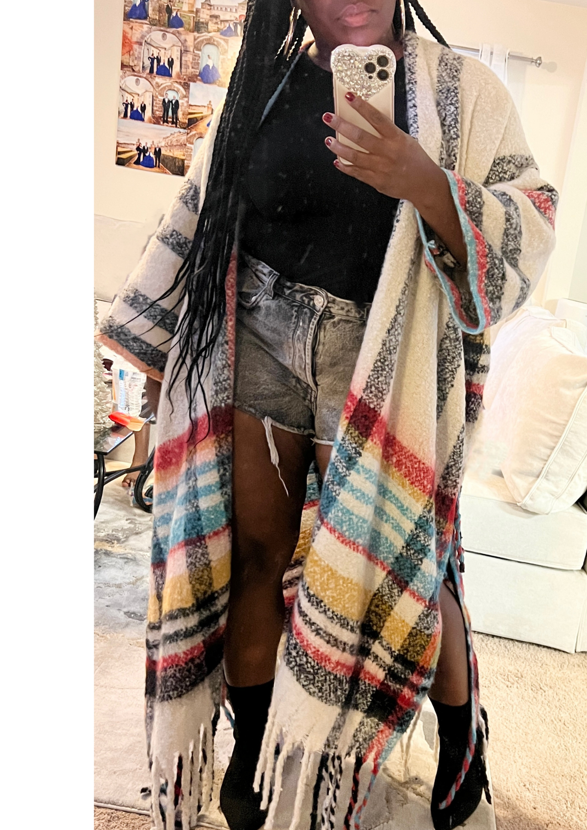 The Plaid Vibes Cardigan